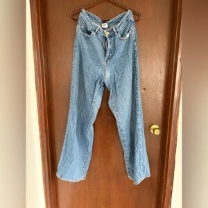 Vero Moda Light Blue Wide-Leg High-Rise Jeans